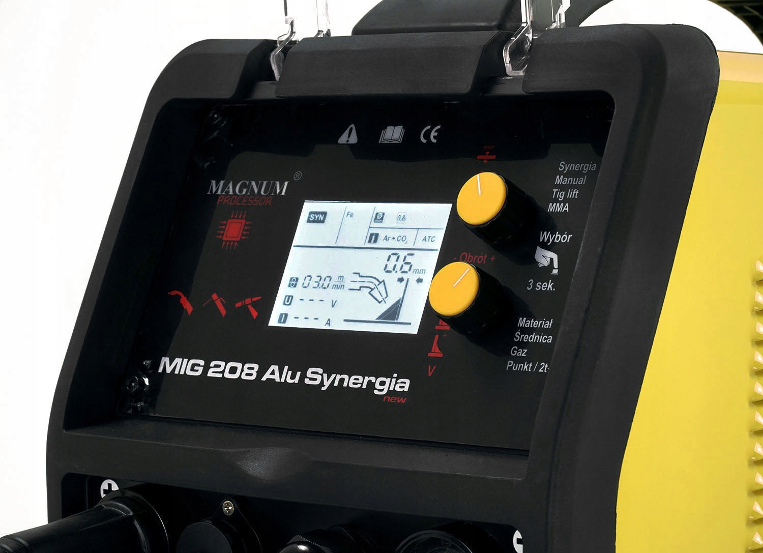Welder MIGOMAT Magnum MIG 208 Synergy Alu 200A Packaging status original