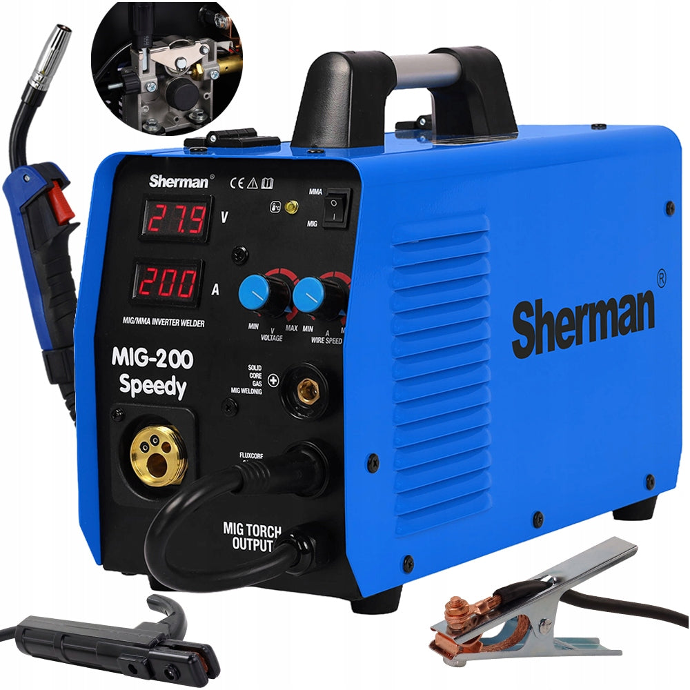 Welder MIGOMAT Sherman MIG 200 Speedy 230V MMA MAG 2R EURO