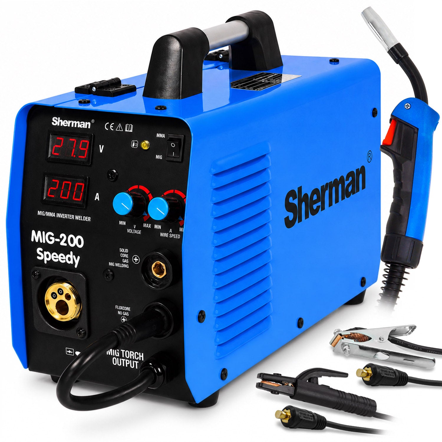 Welder MIGOMAT Sherman MIG 200 Speedy MAG MMA 230V