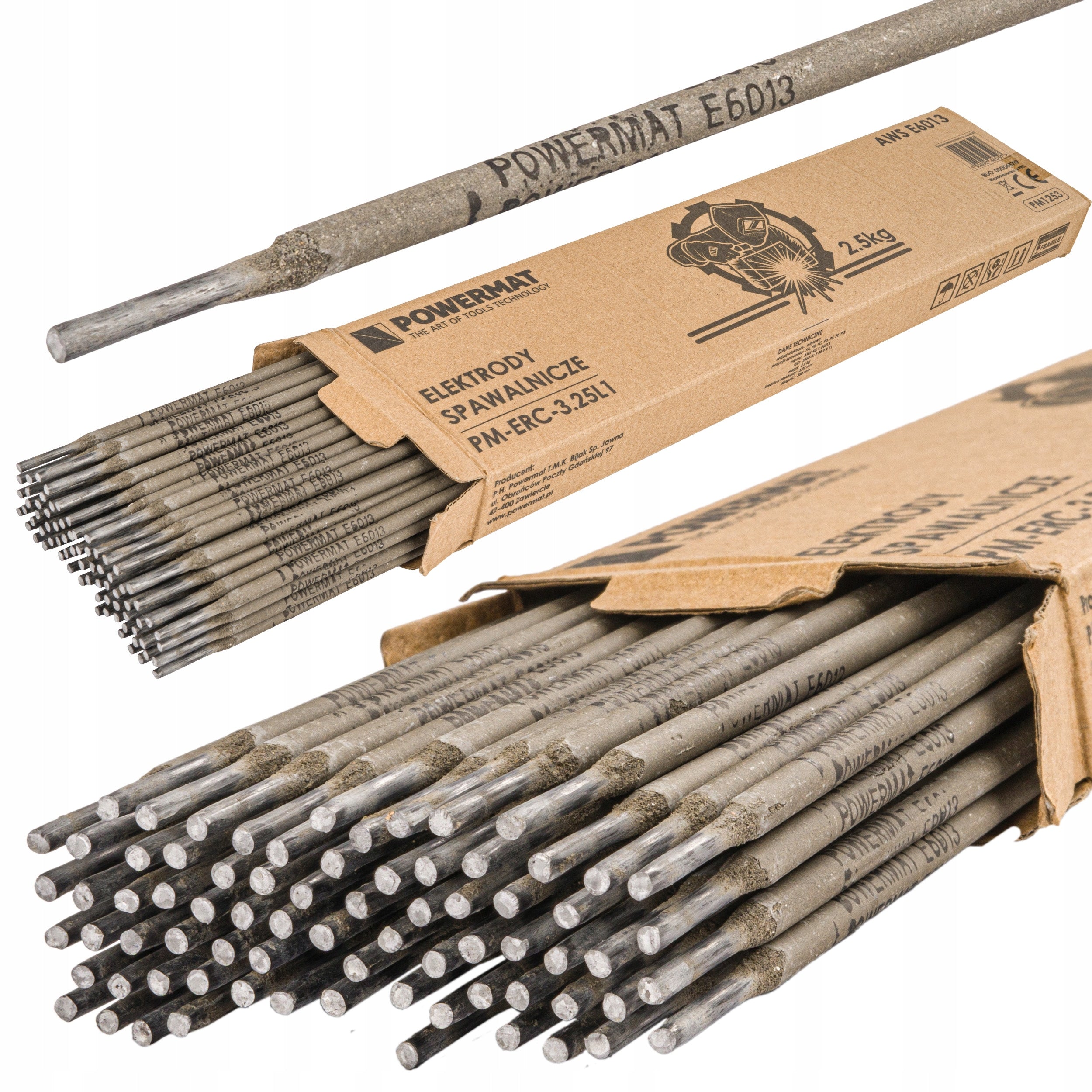 Welding electrode Powermat rutile 3,25 mm 2,5 kg