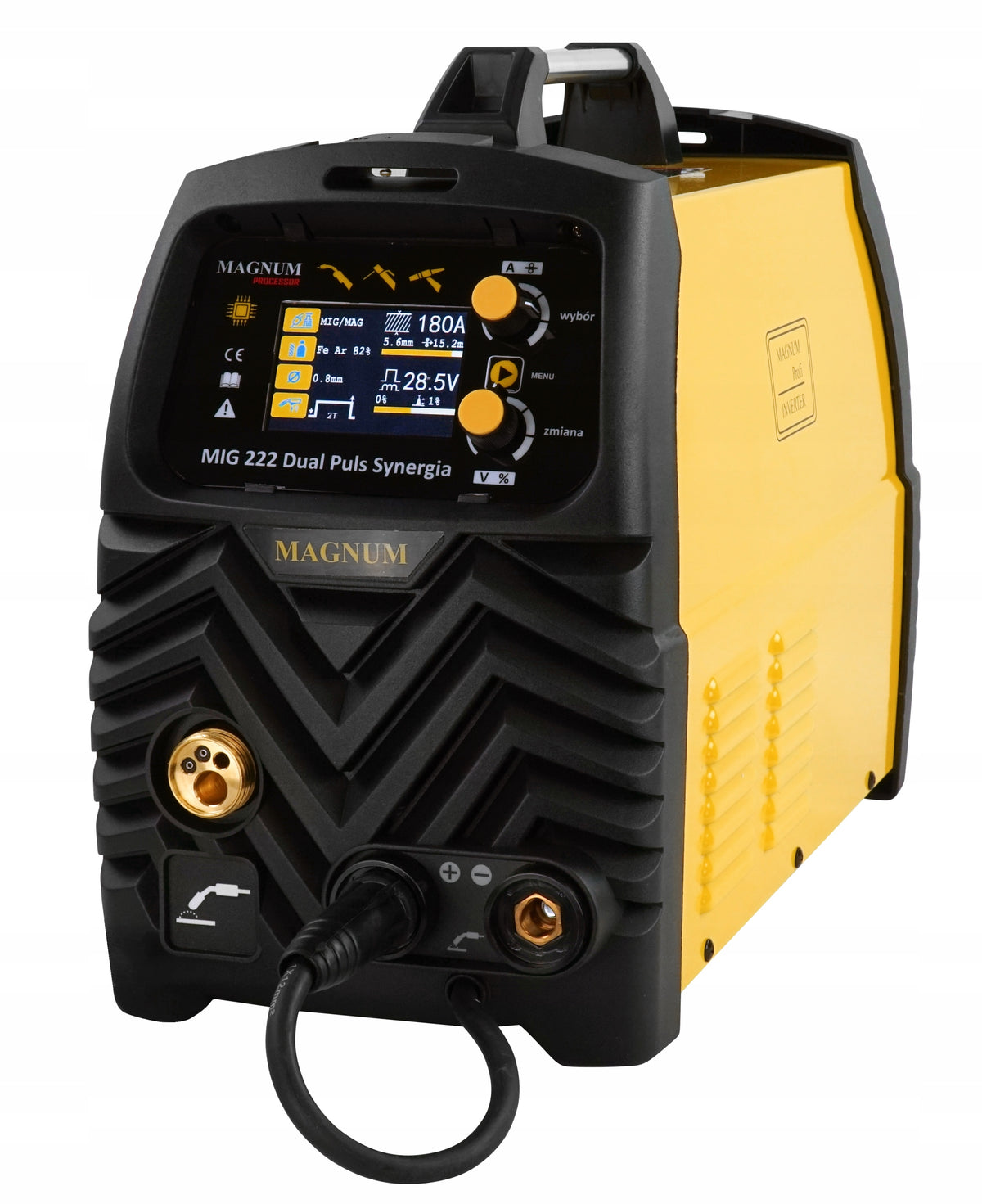 Welding machine 3in1 SEMI-AUTOMATIC migomat DUAL PULS Synergy Brand Magnum