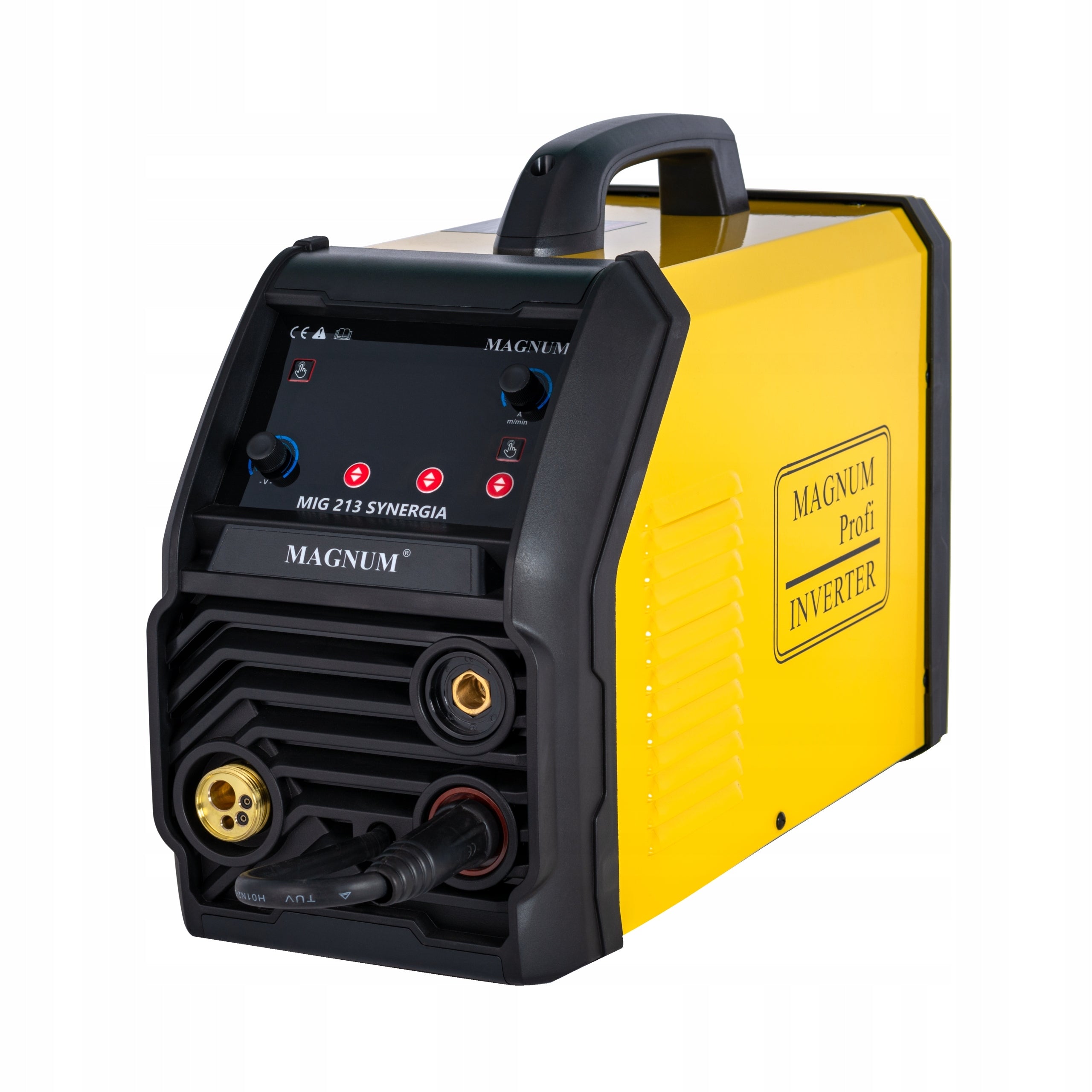 Welding machine MAGNUM MIG MAG TIG 213 Synergy Aluminium SPOT 200A 2T 4T SET Packaging status original
