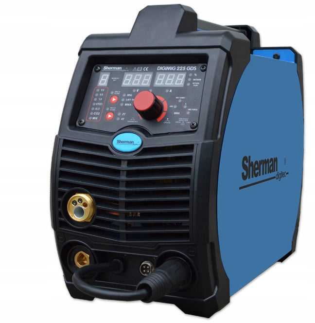 Welding machine MIGOMAT 3in1 Sherman DIGIMIG 225 GDS 220A MIG TIG MMA SYNERGY