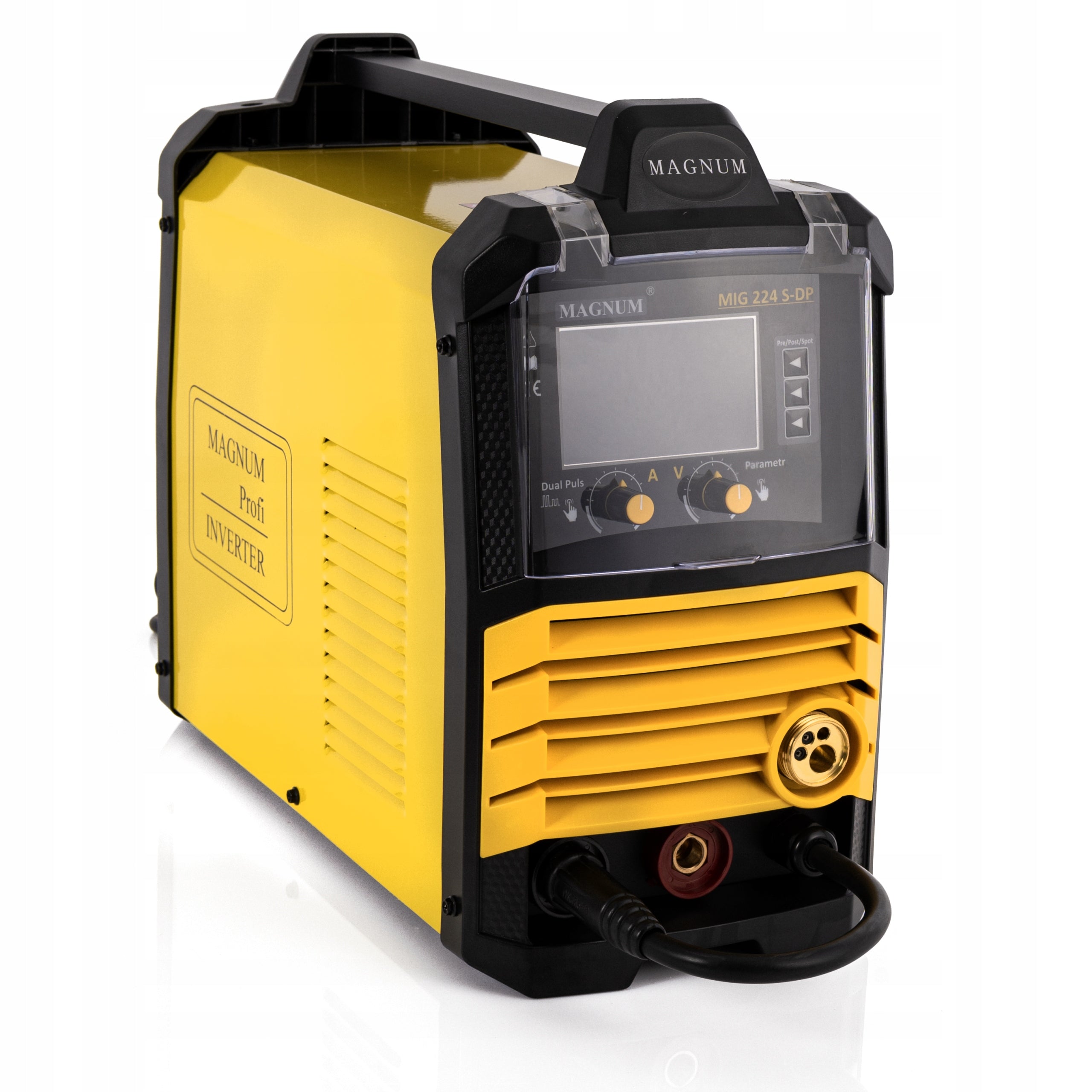 Welding machine MIGOMAT MAGNUM MIG 224S MAG Alu SYNERGY DUAL PULS 230V LCD 3IN1 Manufacturer code U MI 224 SDP
