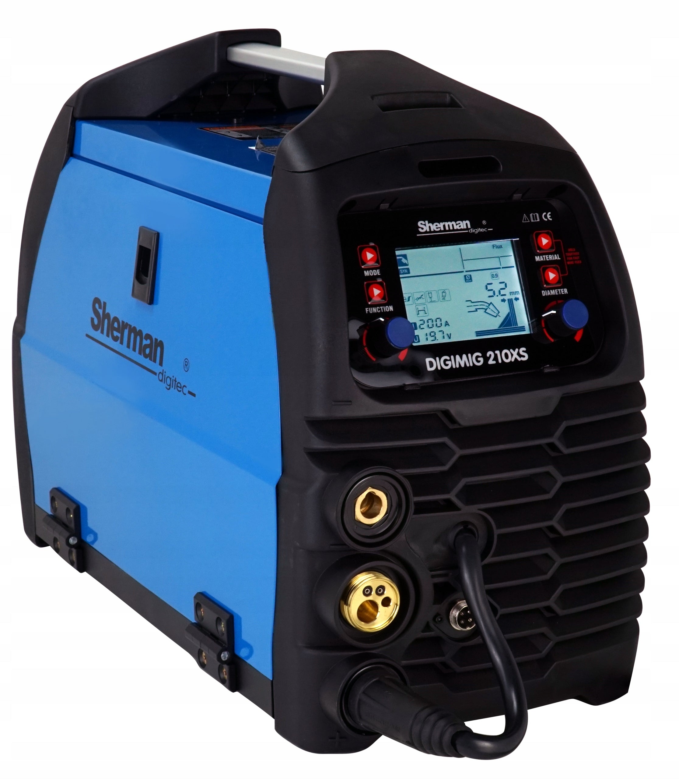 Welding machine MIGOMAT MIG MAG ALU SYNERGY Sherman 200A 230V IGBT for ALUMINIUM Manufacturer code 7812583 MAPR-15