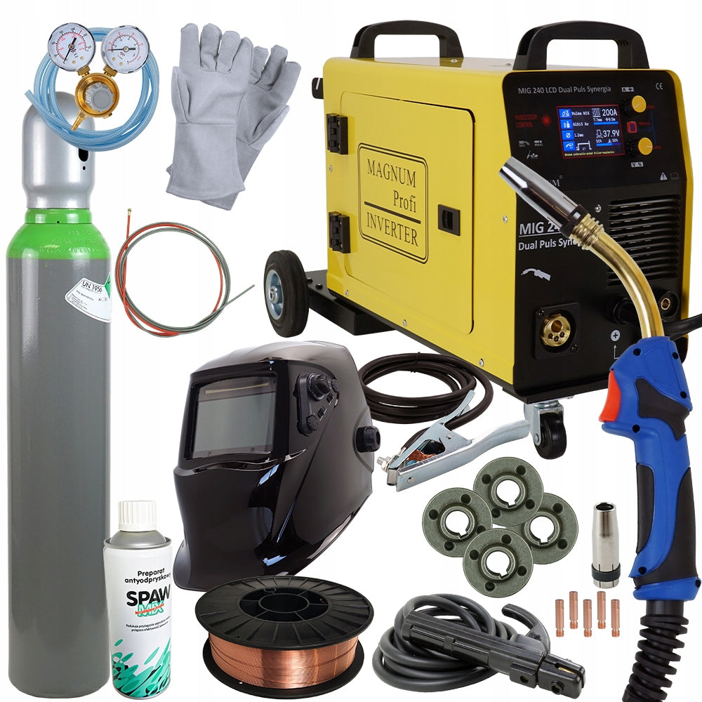 Welding machine MIGOMAT Magnum MIG 200 DP Synergy Set