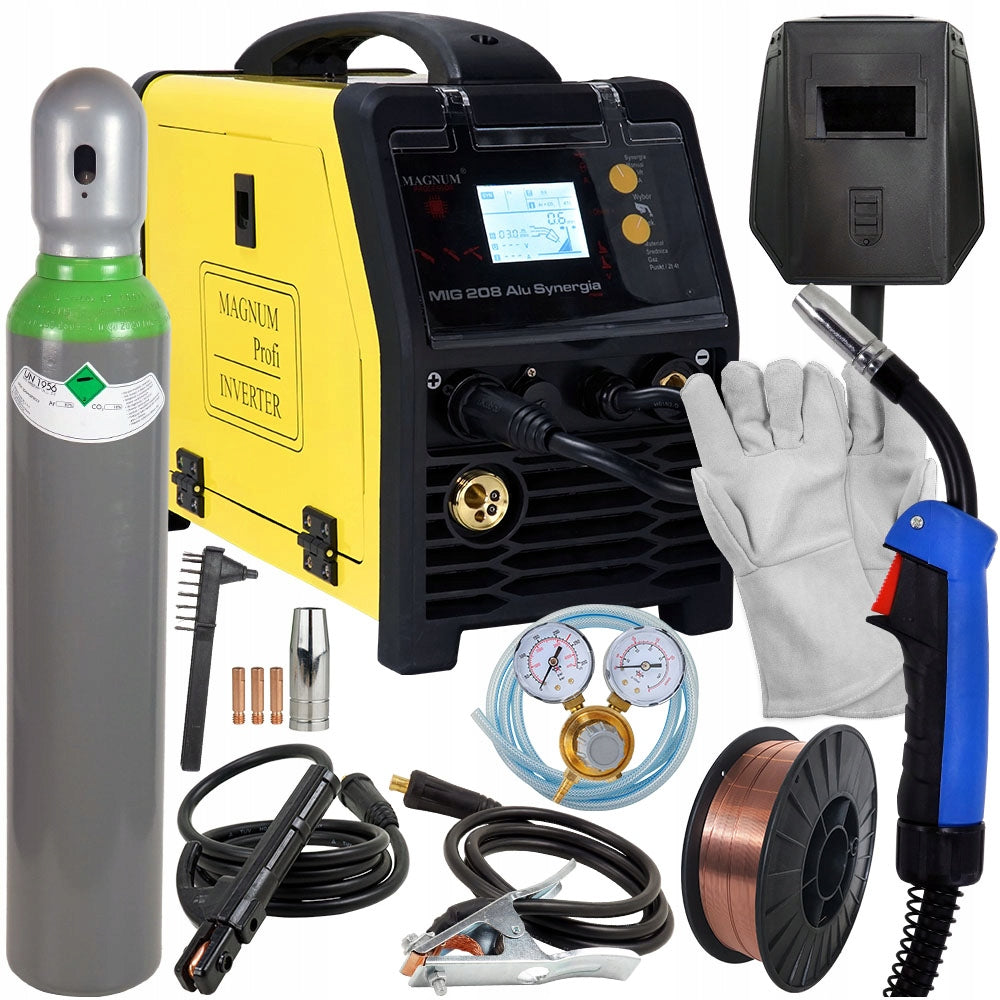 Welding machine MIGOMAT Magnum MIG 208 Synergy set