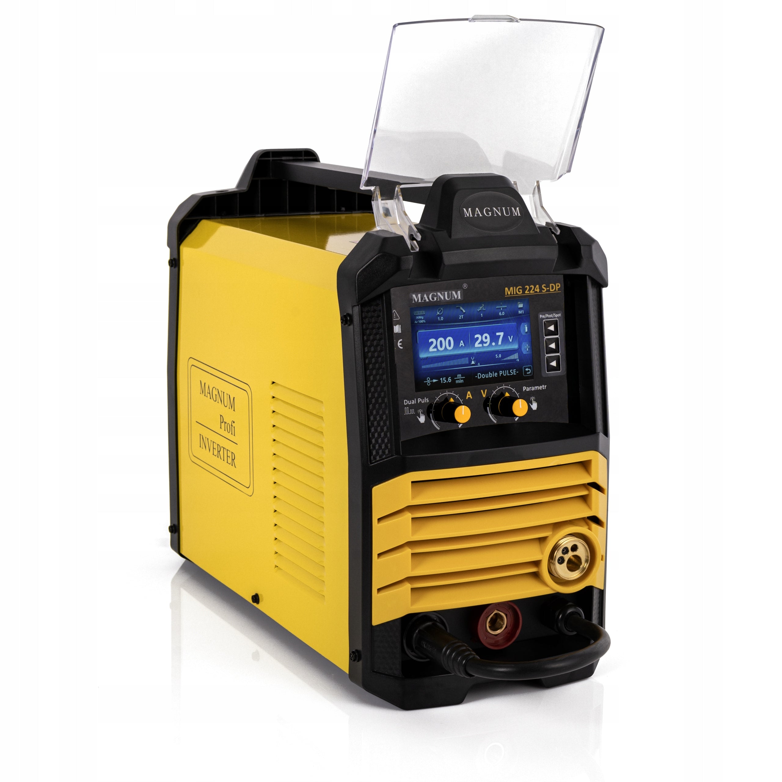 Welding machine MIGOMAT Magnum MIG 224 Dual Pulse Synergy MAG TIG 230V 200A 2R Packaging status original