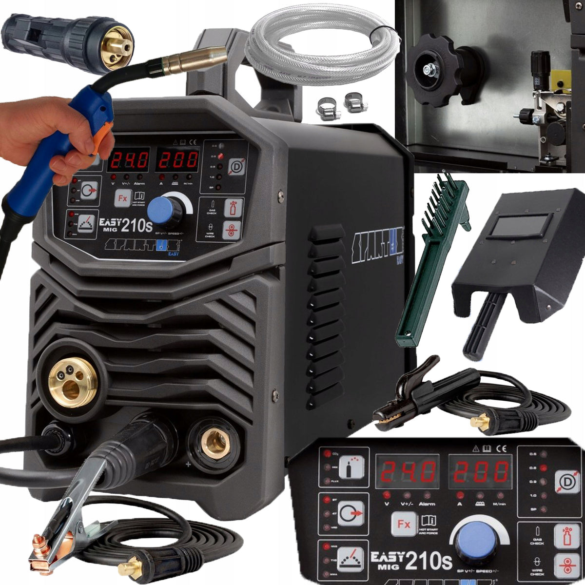 Welding machine MIGOMAT Spartus EasyMig 210S Synergy 200A MMA TIG LIFT 3IN1