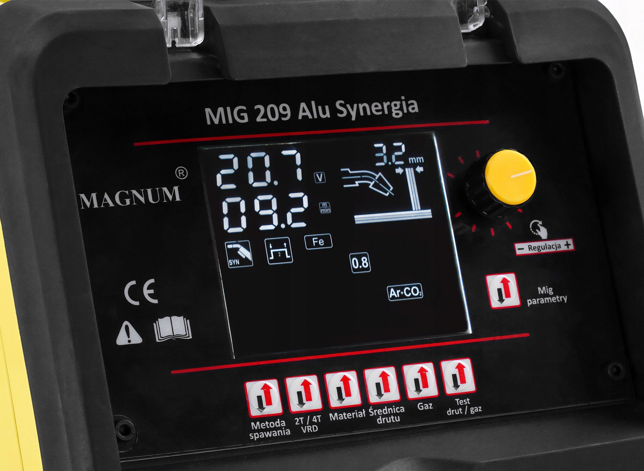 Welding machine Magnum MIG 209 Alu Synergy 200A Brand Magnum