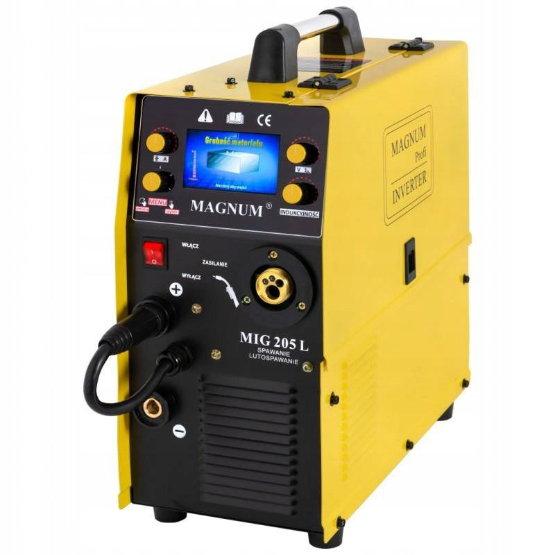 Welding machine Magnum migomat MIG 205L LCD soldering 200a Manufacturer code U MI 205L AUT