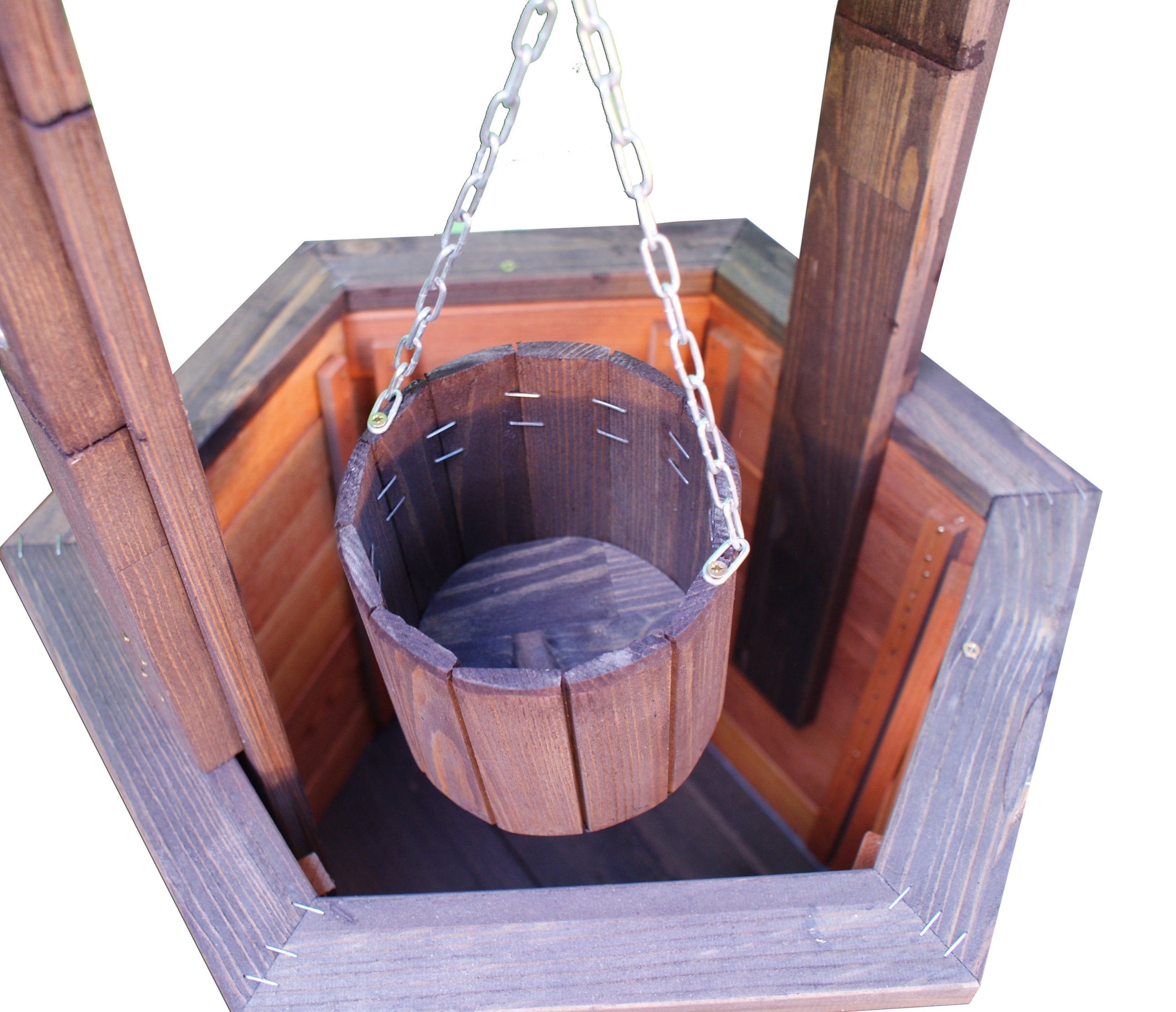 Well for garden made of wood Garden wells made of wood 125cm Polish Manufacturer Weight 9.3 kg