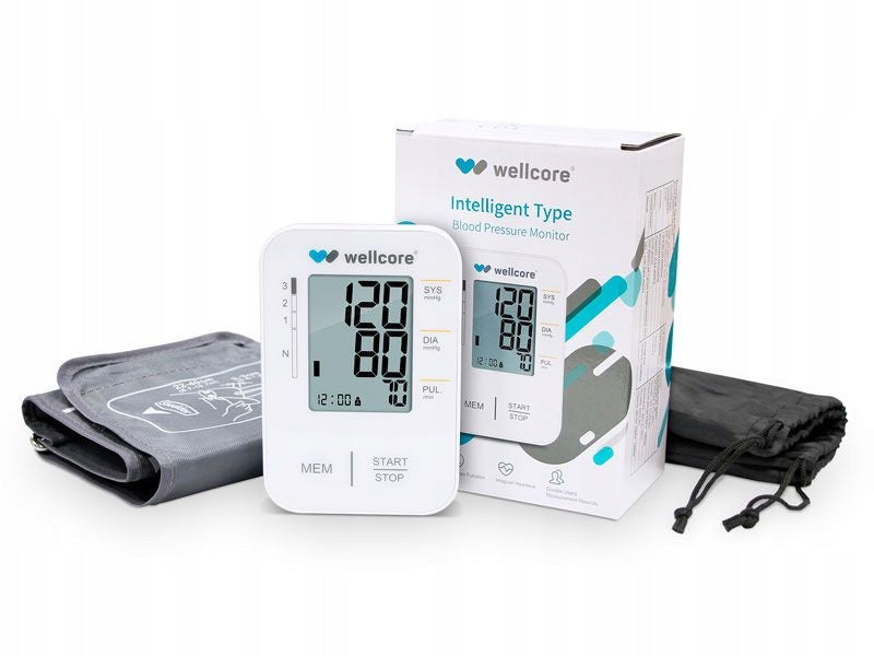 Wellcore Blood Pressure Monitors for Measuring Blood Pressure at Home Packaging status original