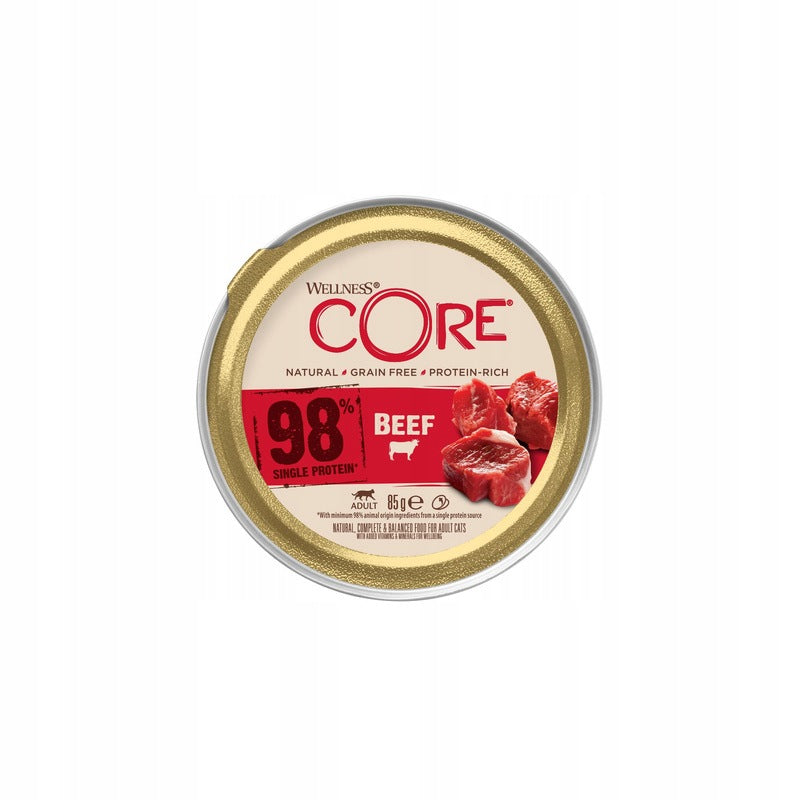 Wellness Core 98% Single Protein Wet Food Beef 85g Brand Wellness Core