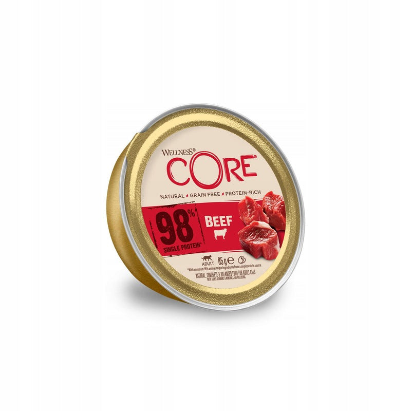 Wellness Core 98% Single Protein Wet Food Beef 85g