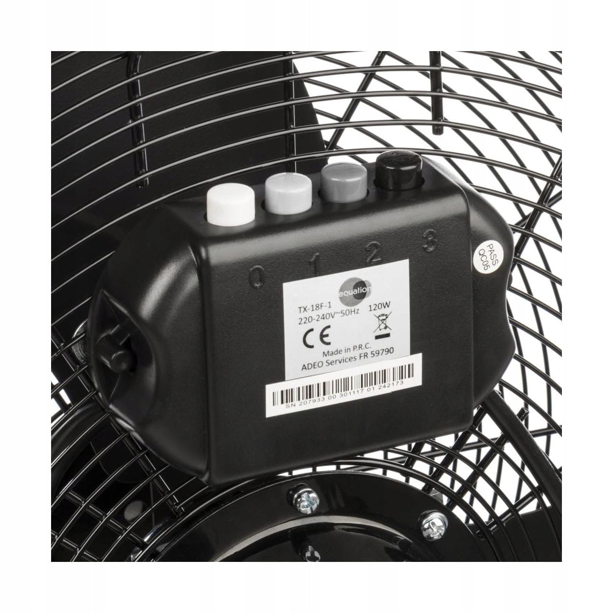 Lüfter Equation M5APEQ05, 120W, schwarz 