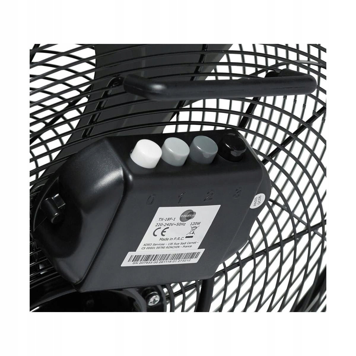 Lüfter Equation M5APEQ05, 120W, schwarz 