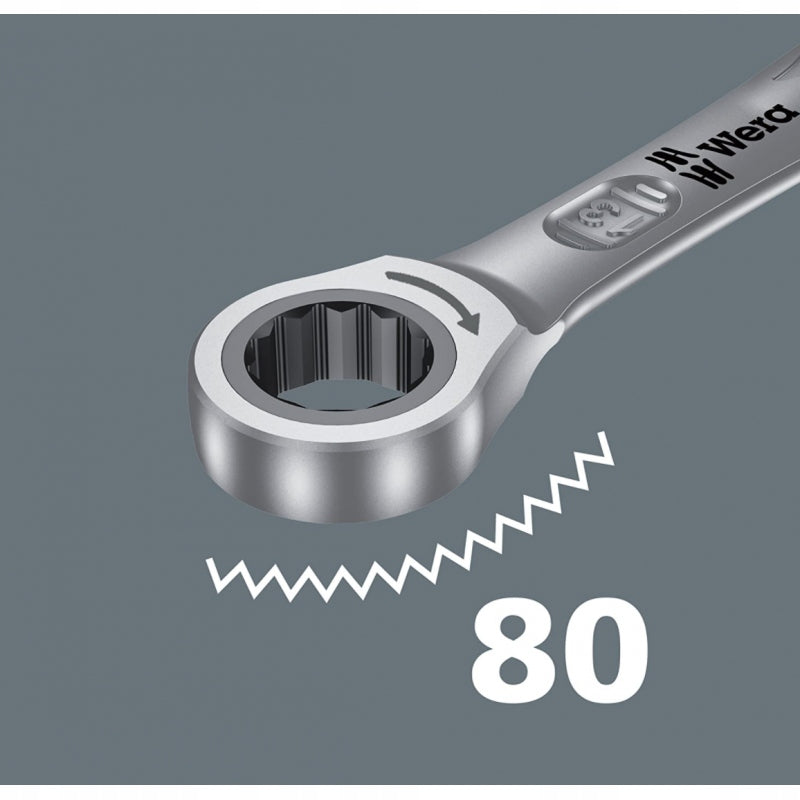 Wera Joker 6000 ratcheting flat-eye wrenches 11 pieces 05020013001 Brand Wera