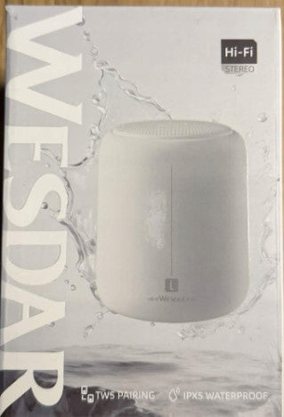 Wesdar K25S IPX5 Wireless Bluetooth Speaker – 5W Portable Manufacturer code k25S