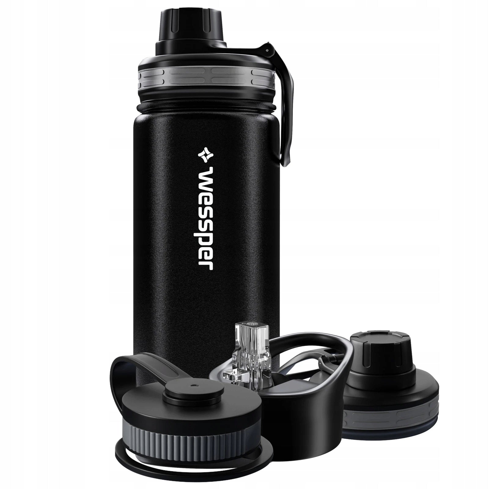 Wessper Thermal bottle THERMOSTEEL black 500ml Manufacturer code WES266-BK-500