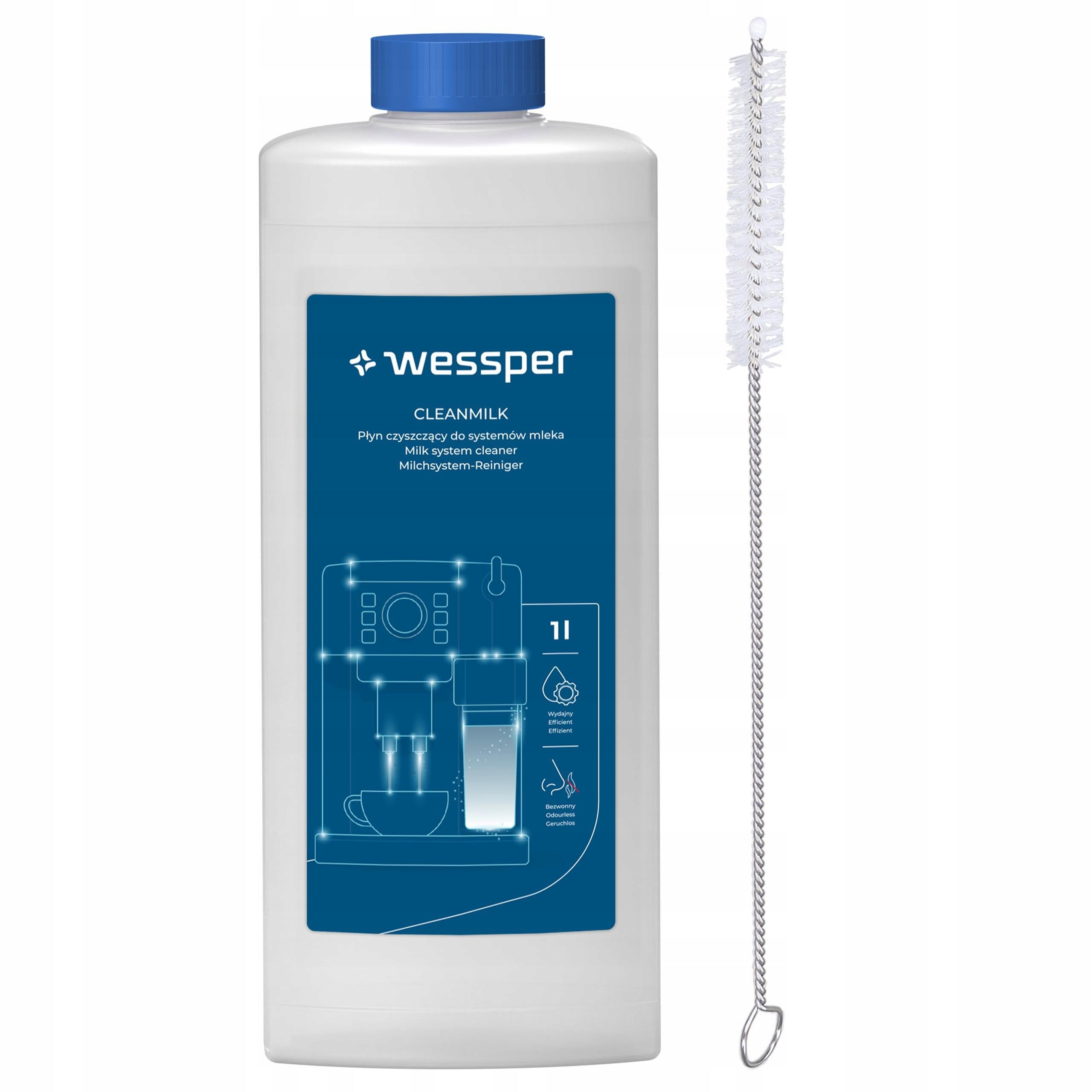 Wessper milk system cleaner in the machine 1000ml + cleaner