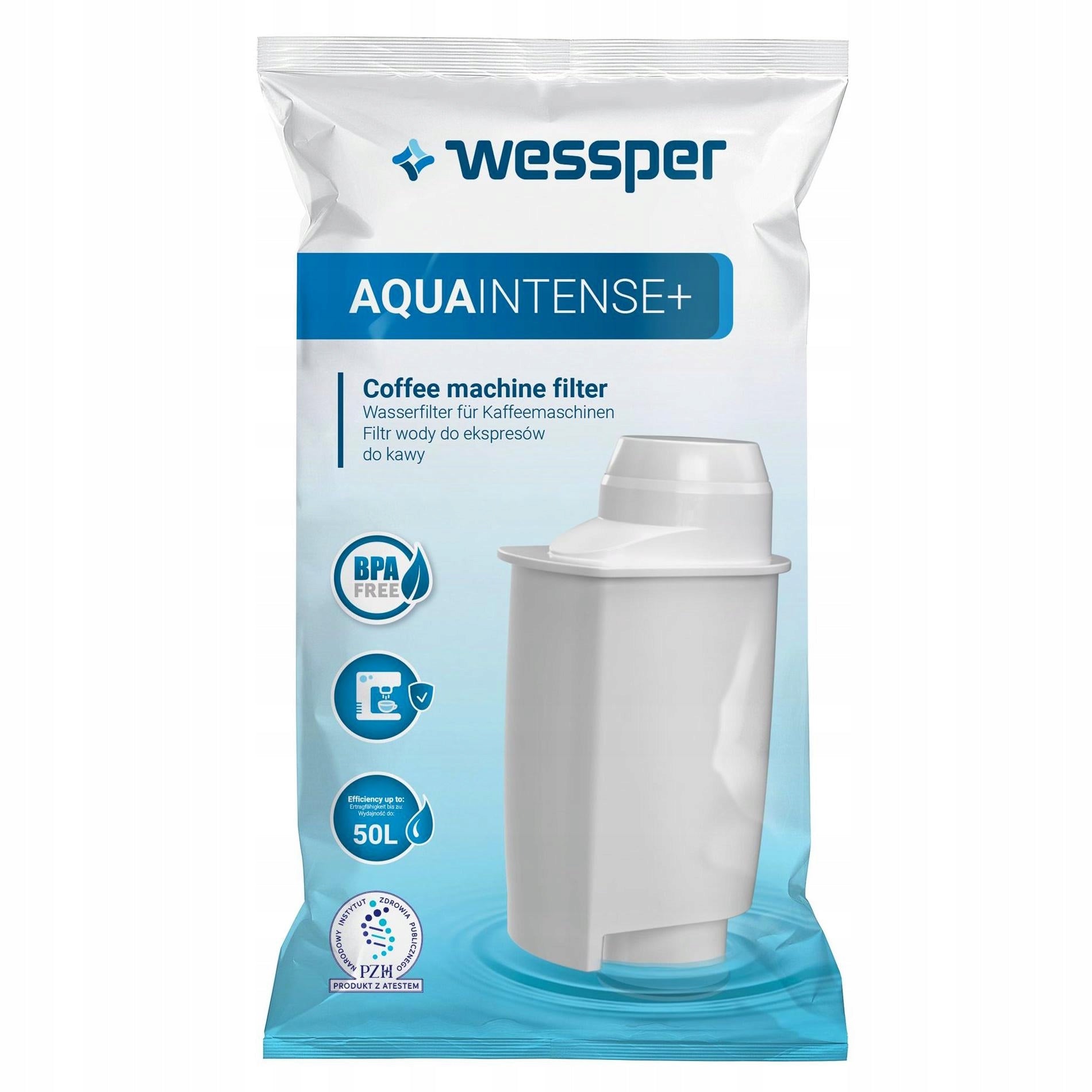Wessper set for Saeco machine maintenance - tablet filter descaler Packaging status original
