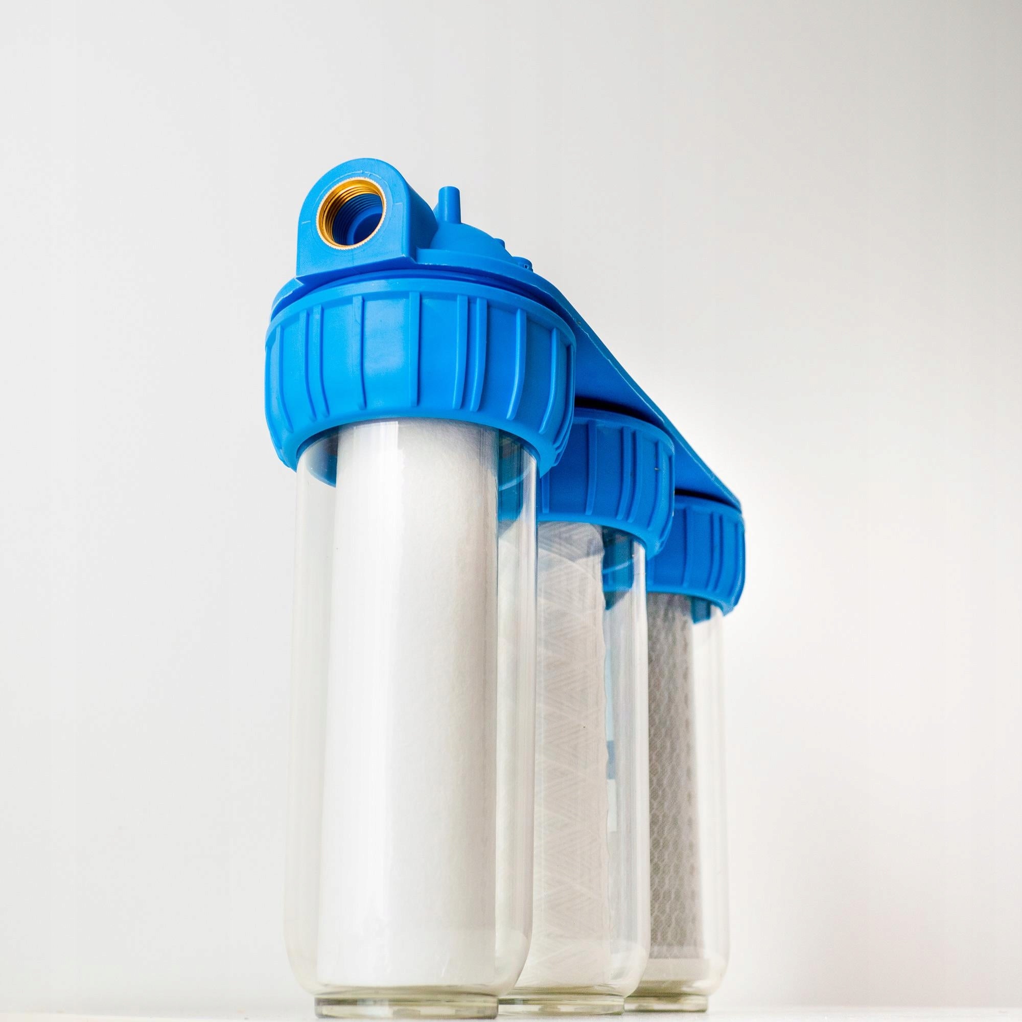 Wessper water filter 1" 3 stage for the whole house + cartridges pre-filtration Capacity 2 l