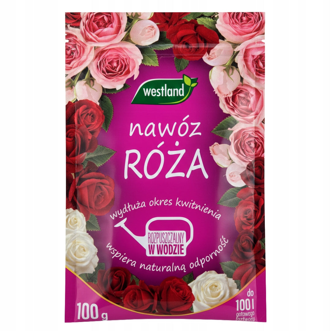 Westland Crystalline Fertilizer For Roses 100g Abundant Flowering And Vivid Colors