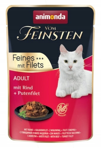 Wet Cat Food Animonda Vom Feinsten Pieces MIX flavors 85g*18pcs EAN (GTIN) 5901042414044