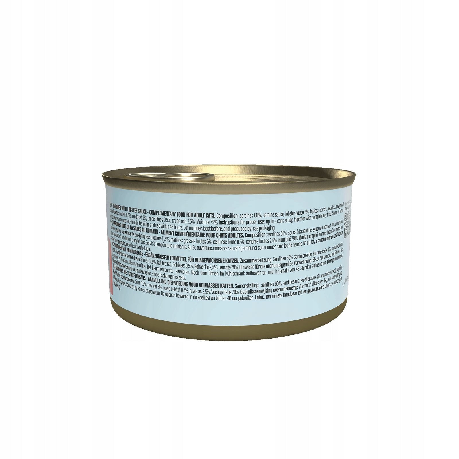 Wet Cat Food Schesir Cat Can Grill Sardines Lobster Sauce 70 g Packaging status original