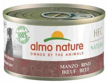 Wet Dog Food Almo Nature HFC Natural Beef - Hypoallergenic - 95g