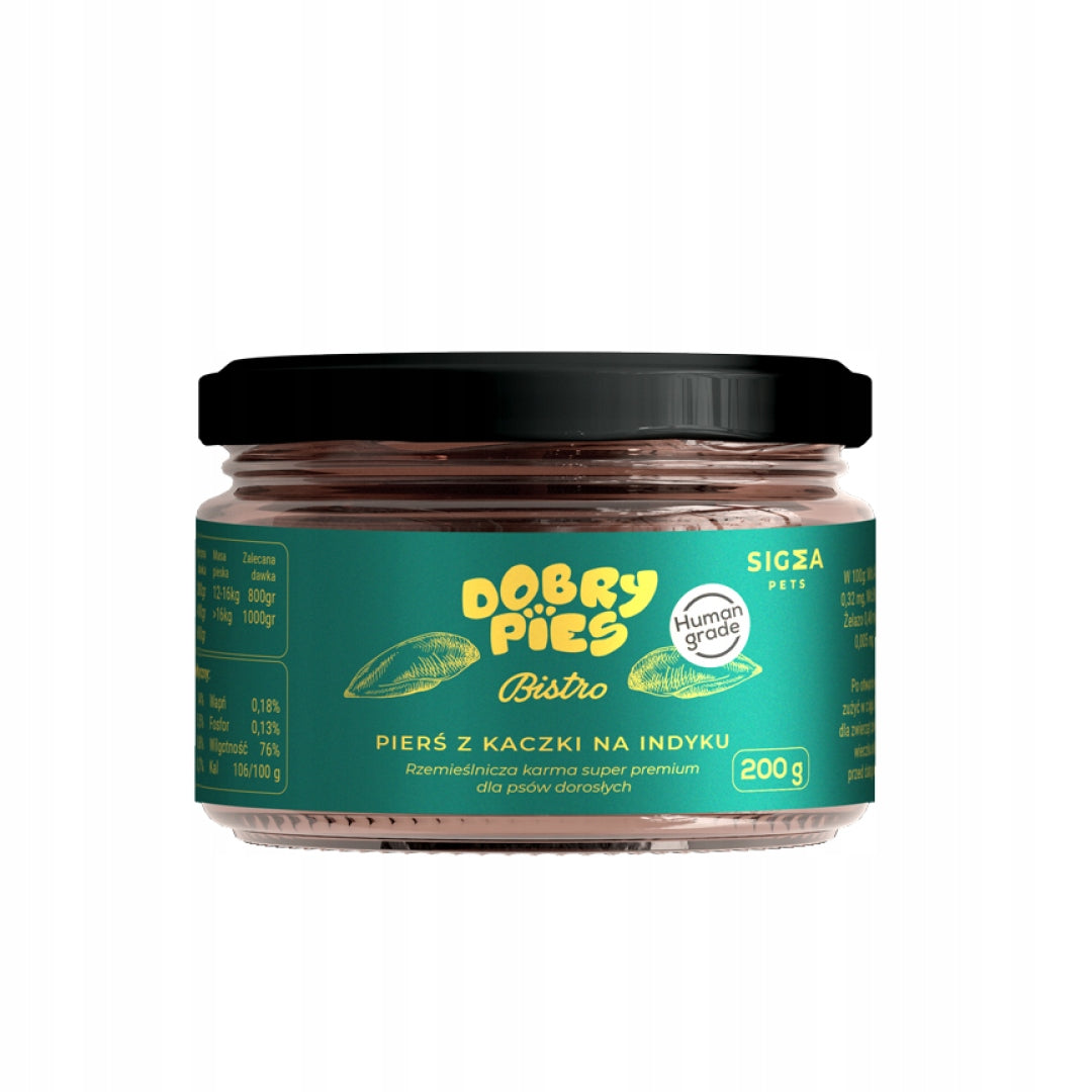 Wet Dog Food Bistro Duck Breast on Turkey 200 g