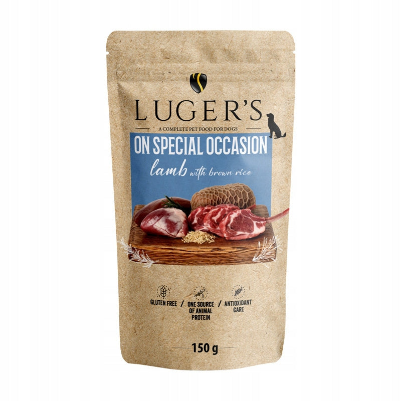 Wet Dog Food Luger's On Special Occasion Lamb with Rice 150 g