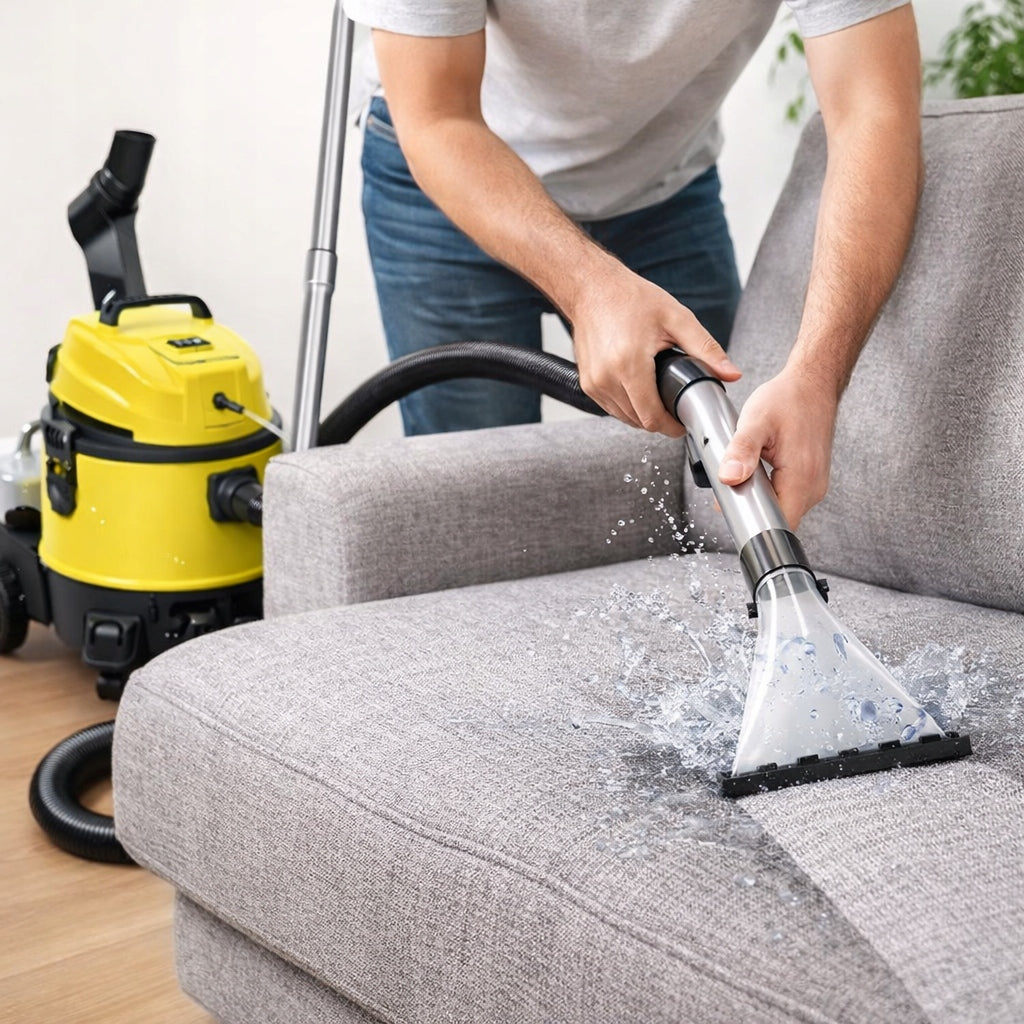 Wet Dry 4in1 Washing Vacuum Cleaner for CARPETS UPHOLSTERY STRONG Leaf Blower Packaging status original