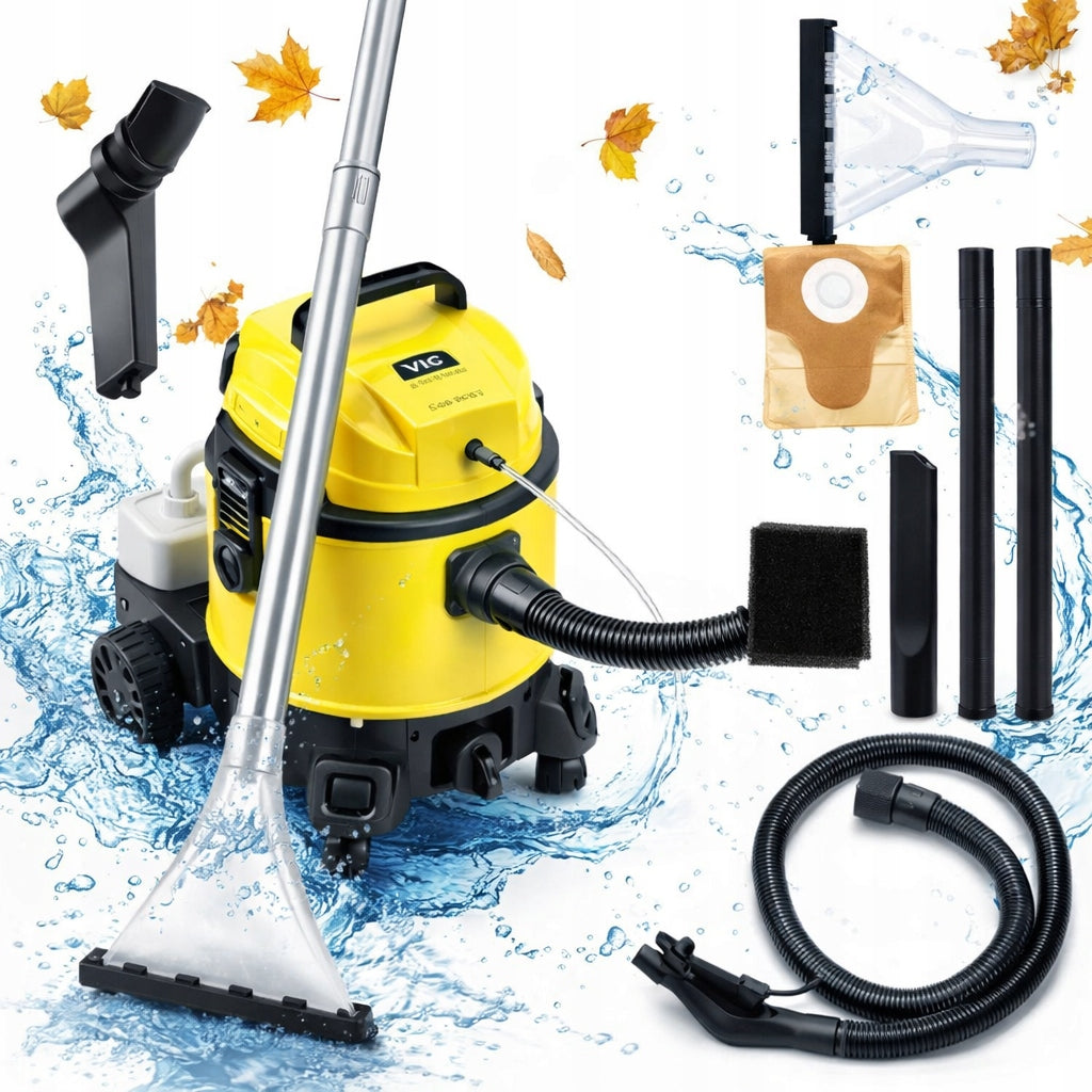 Wet Dry 4in1 Washing Vacuum Cleaner for CARPETS UPHOLSTERY STRONG Leaf Blower