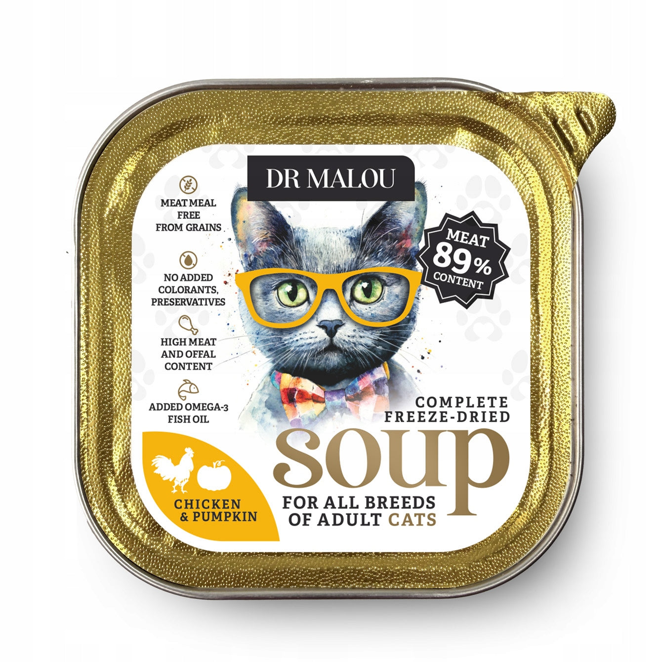 Wet Food - Freeze-Dried Cat Soup Chicken with Pumpkin