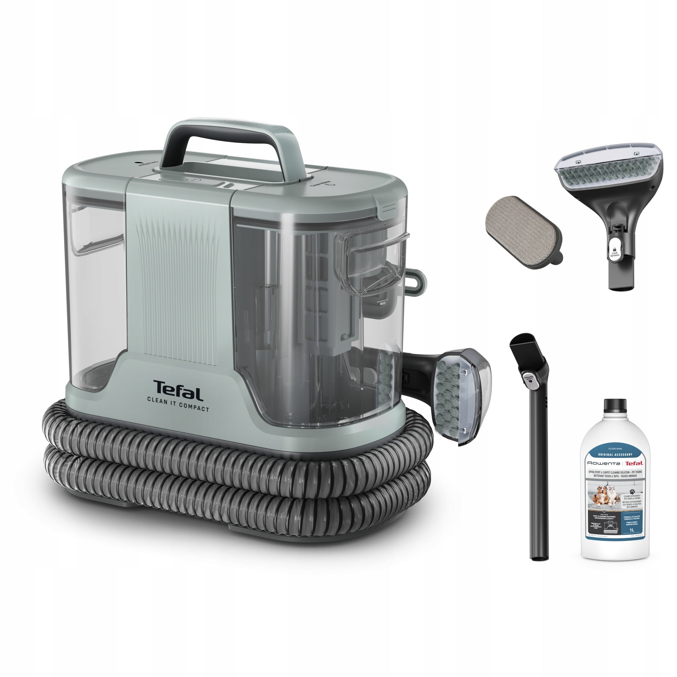 Wet carpet upholstery laundry vacuum cleaner Tefal Clean It IZ3020 400W