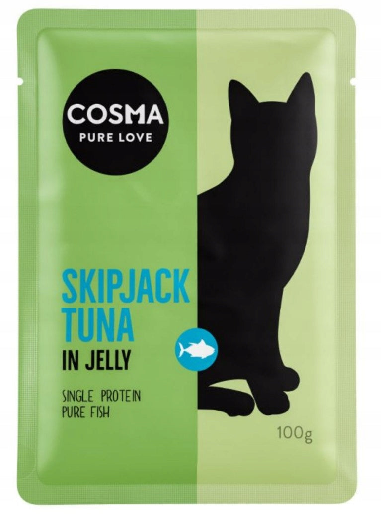 Wet cat food Cosma Original Bonito tuna in jelly 1x100g'