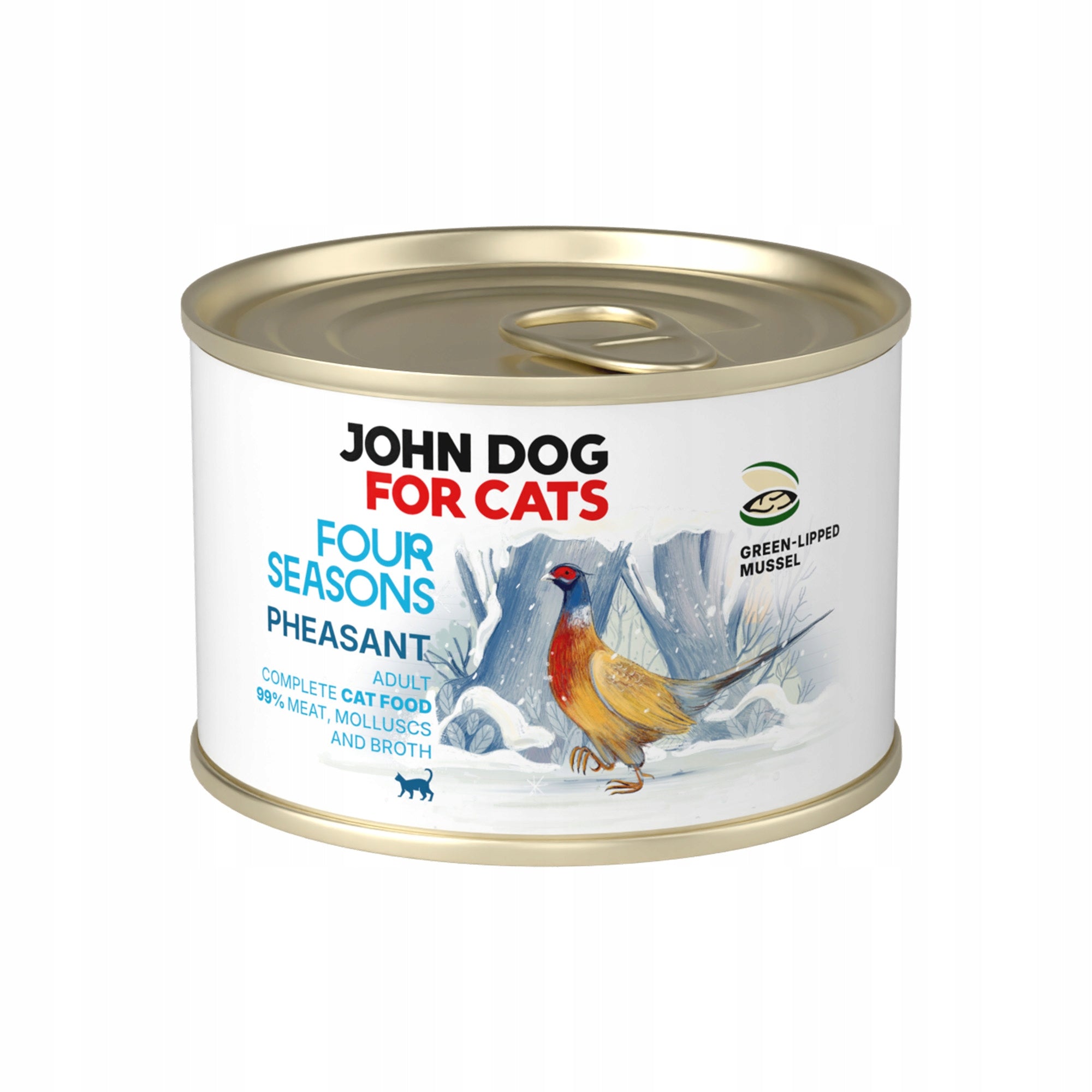 Wet cat food Pheasant Four Seasons John Dog for Cats 185g