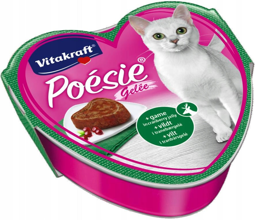 Wet cat food VITAKRAFT POESIE CREATION venison cranberry 85g