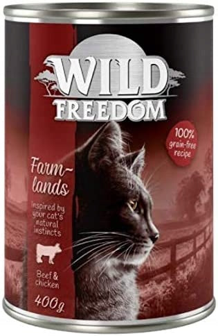 Wet cat food Wild Freedom beef and chicken 400g Manufacturer code 1862