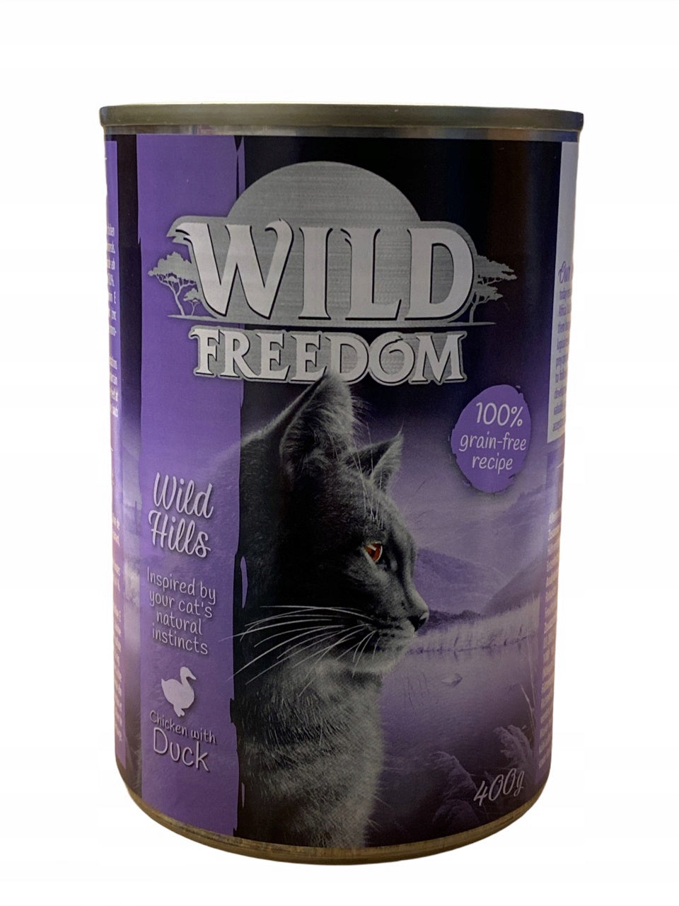 Wet cat food Wild Freedom chicken with duck can 400g Brand Wild Freedom