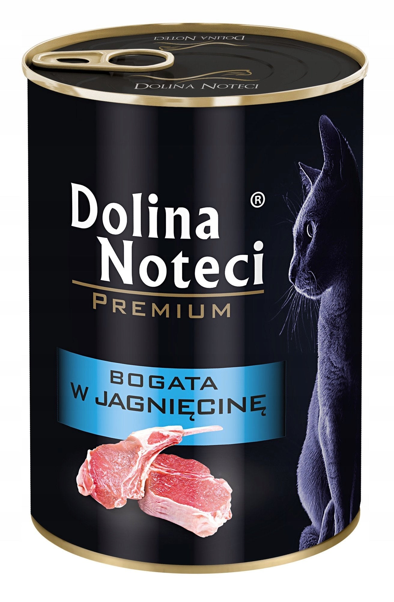 Wet cat food rich in lamb 400g Dolina Noteci Premium