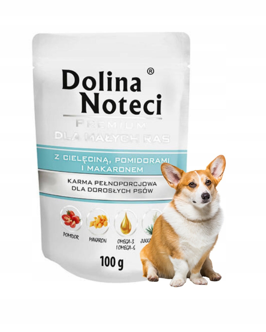 Wet dog food MIX 24x100g SMALL BREEDS DOLINA NOTECI PREMIUM Packaging status original
