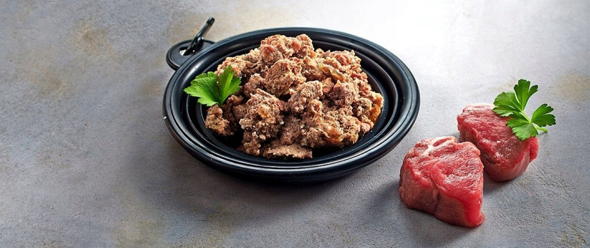 Wet dog food RINTI MONOPROTEIN 400g PURE BEEF Manufacturer code 4000158940438