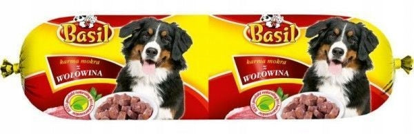 Wet food Basil beef 0,9 kg