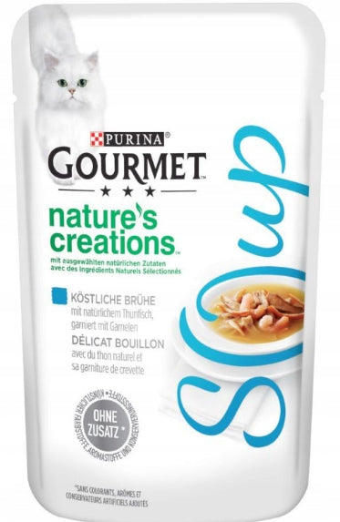 Wet food Gourmet tuna shrimp sachet 40 g