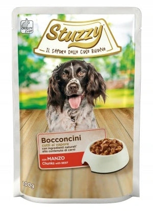 Wet food Stuzzy beef sachet 100 g
