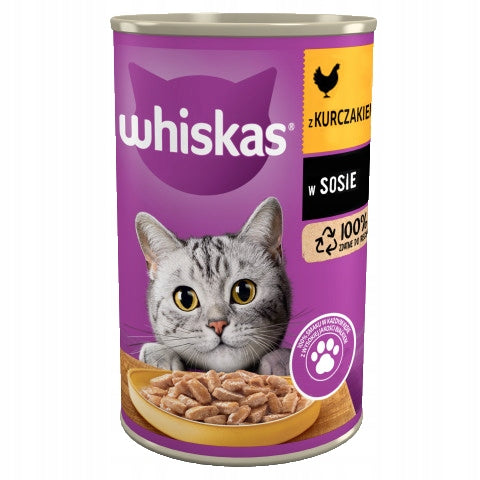 Wet food Whiskas Adult MIX 400g ** 12 cans **