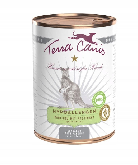 Wet food for dogs Terra Canis kangaroo 400 g hypoallergenic